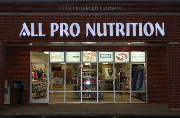 All Pro Nutrition. 